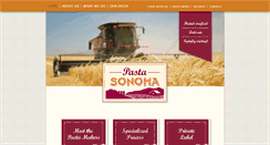 Desktop Screenshot of pastasonoma.com